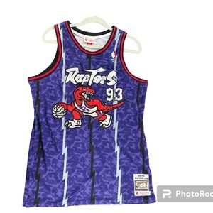 BAPE X Mitchell & Ness Toronto Raptors Jersey Sz. L (44)